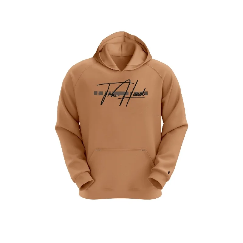 Clearance Sale Premium Men's Brown Hoodie | OG Embroidery | Organic Cotton Blend