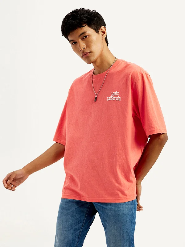 Weekend Discounts to Grab Men's Solid Loose Fit T-Shirt