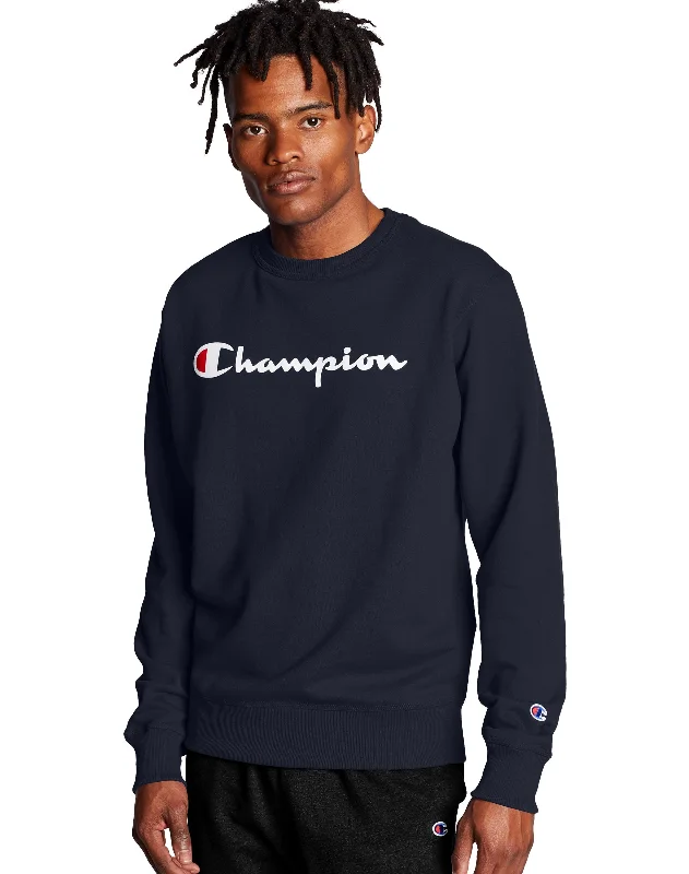 Men's Powerblend Graphic Crew Sweatshirt