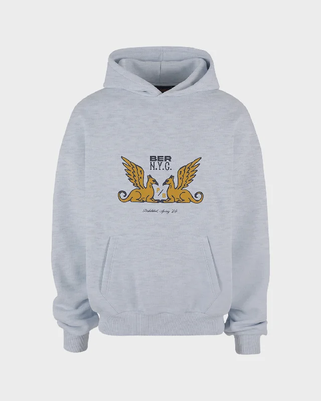 Griffin Hoodie Light Melange