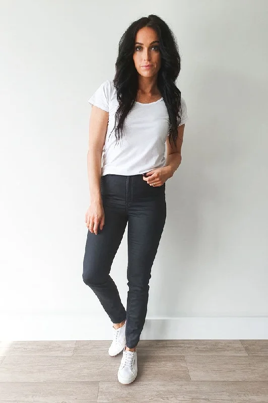 Weekend Price Cuts Galore Silent Theory The Cindy Jean Coated Black