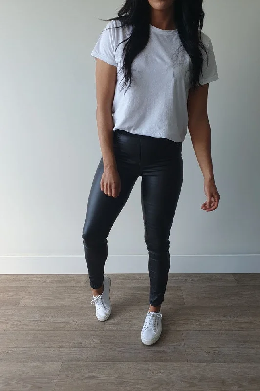 Steal Deal Leoni Magic Pull On Pants Black