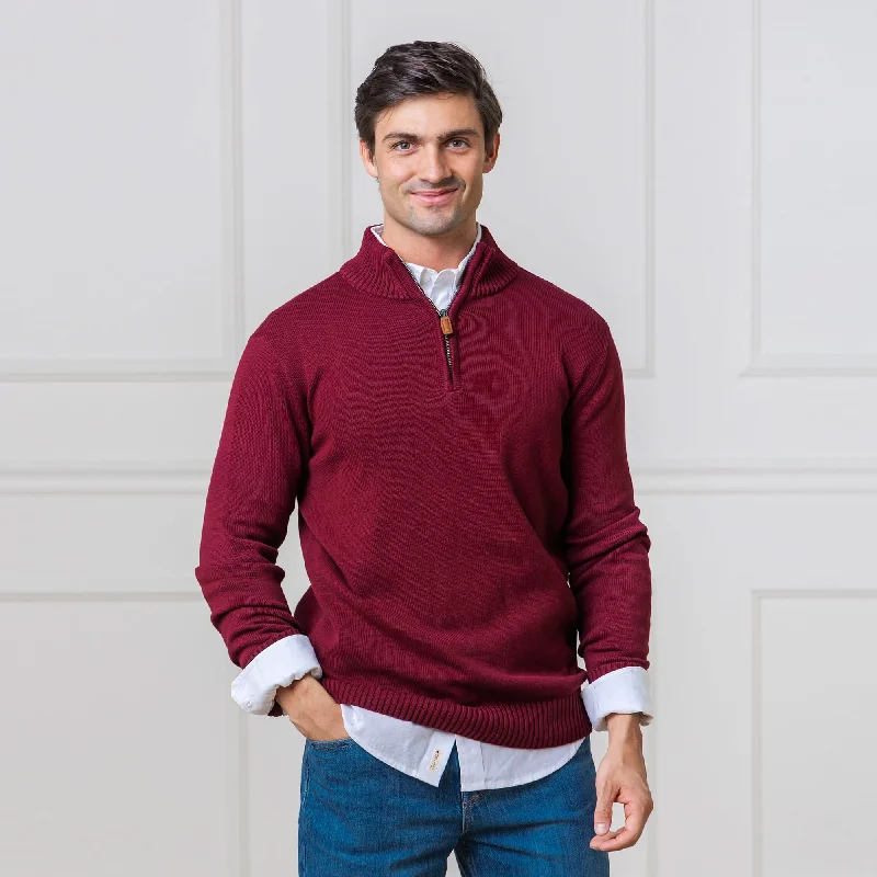 Half Zip Pullover Sweater