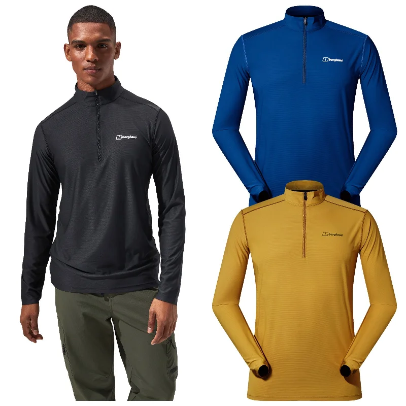 Epic Deals Berghaus Mens 24/7 Half Zip Base Layer
