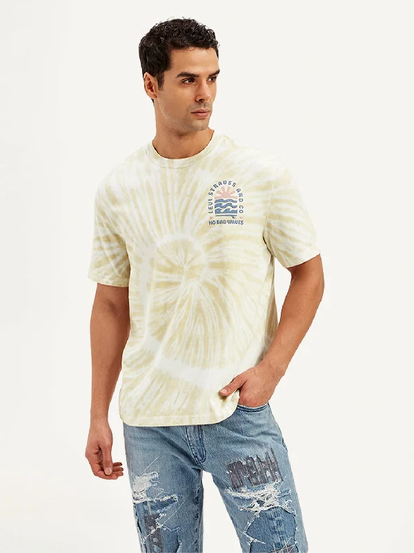 Weekend Savings Extravaganza Men's Tie-Dye Crew Neck T-Shirt