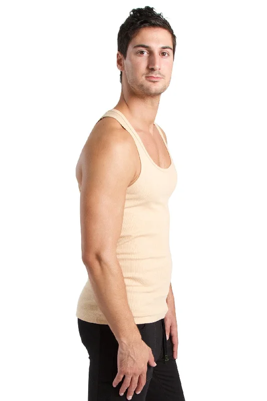 Sustain Tank Top (Sand Beige)