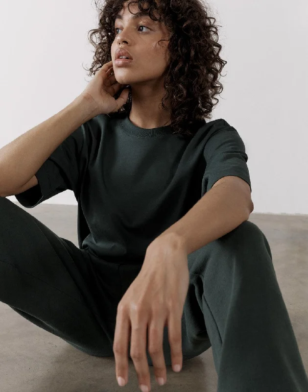 Exclusive Savings The Oversized Tee in Earth Green