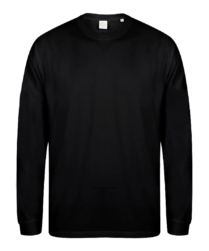 Amazing Value Unisex drop shoulder slogan top | Black