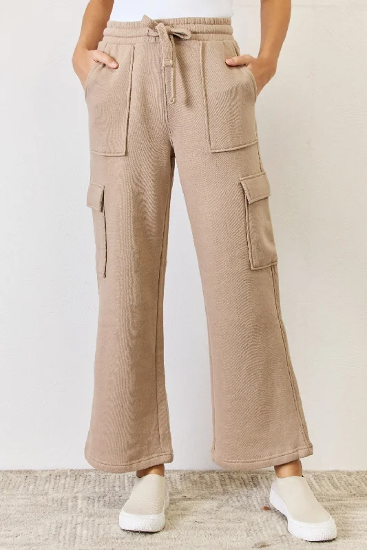 Weekend Offers That Tempt RISEN High Waist Cargo Wide Leg Pants