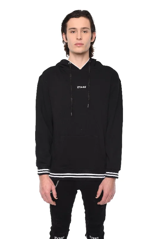 Fantastic Savings LOGO HOODIE WITH WHITE PIPING