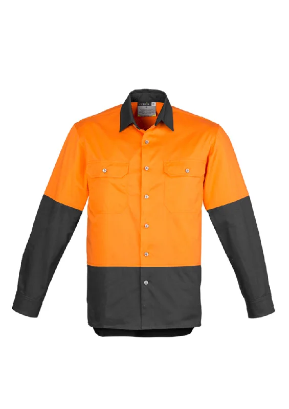 SYZMIK ZW122 Industrial L/S Shirt