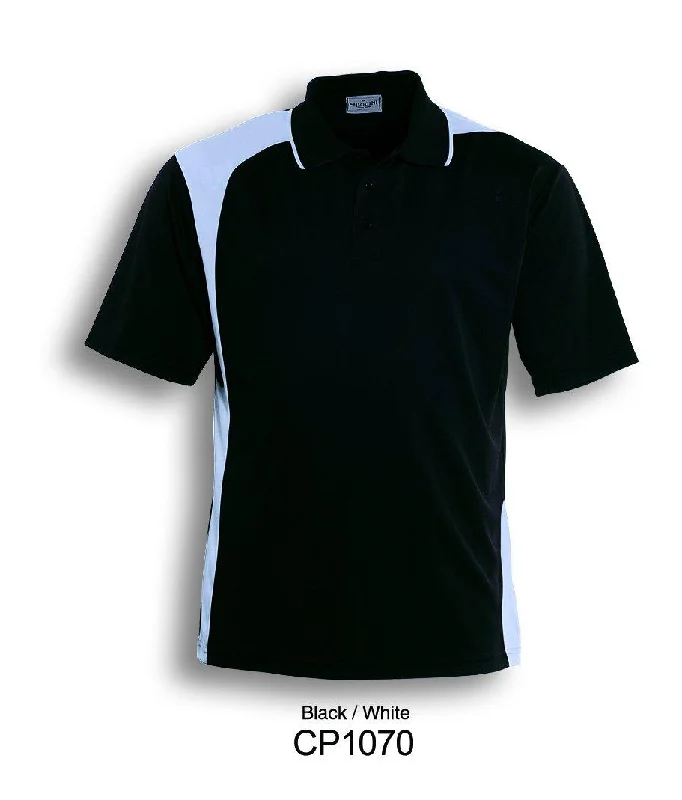 Weekend Wonders Await! Asymmetrical Golf Polo - Black/White