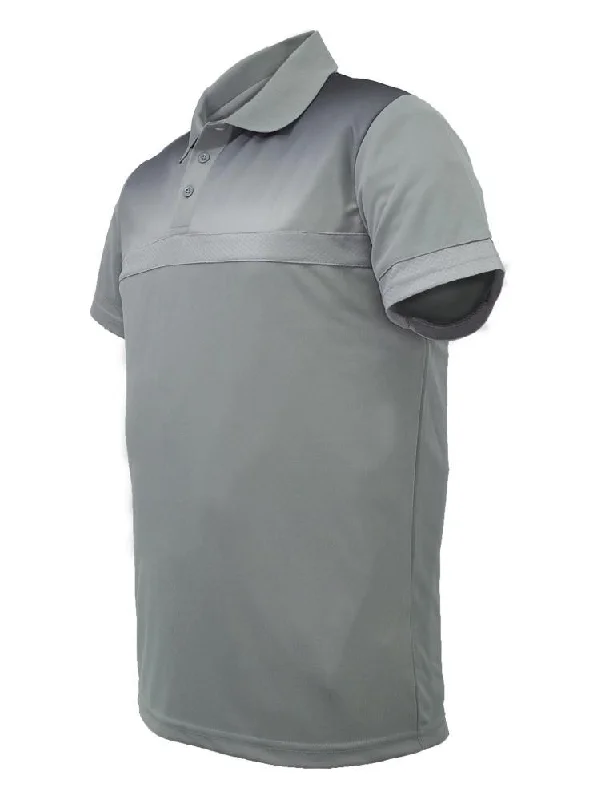 Discount Days Sublimated Casual Polo - Grey/Black