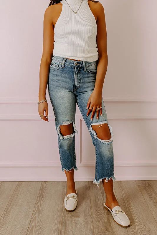 Weekend Shopping Extravaganza KanCan The Avianna High Waist Distressed Jean