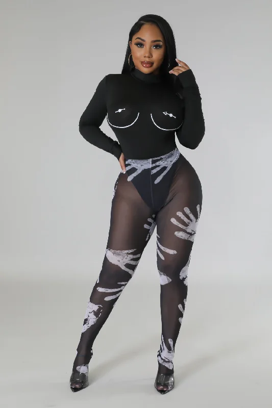 Final Clearance Grabbing Attention Leggings