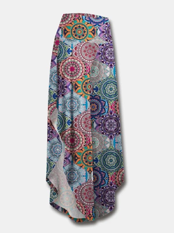 Great Deal Printed Wide Leg Pants