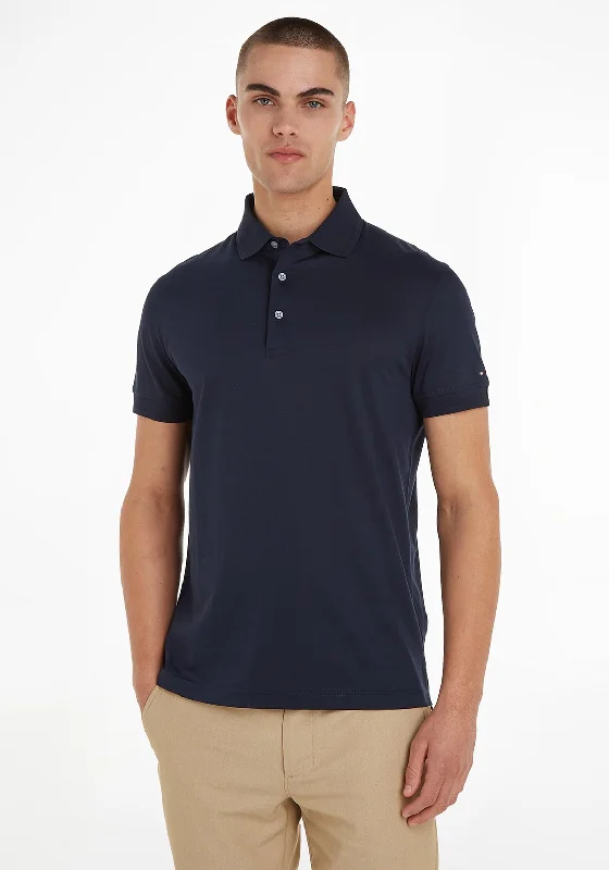 Low Cost Tommy Hilfiger Mercerised Polo Shirt, Desert Sky