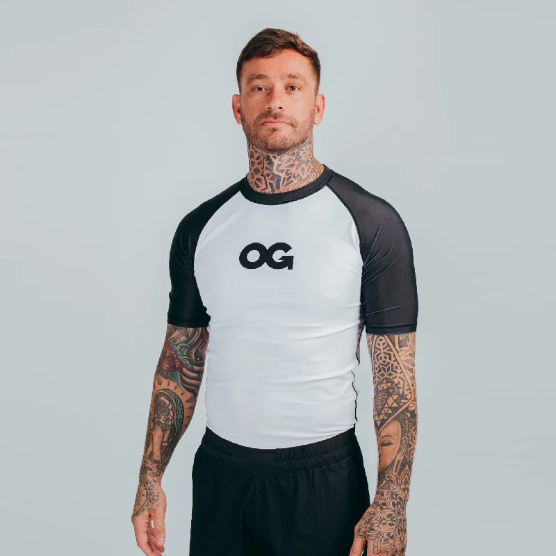 OG Short Sleeve Rashguard (White)