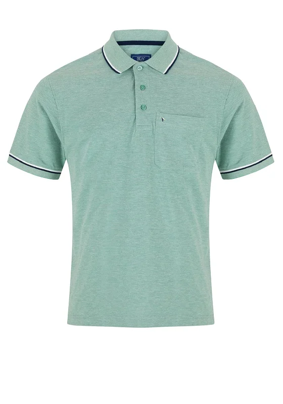 Discount Extravaganza Daniel Grahame Short Sleeve Polo Shirt, Sage