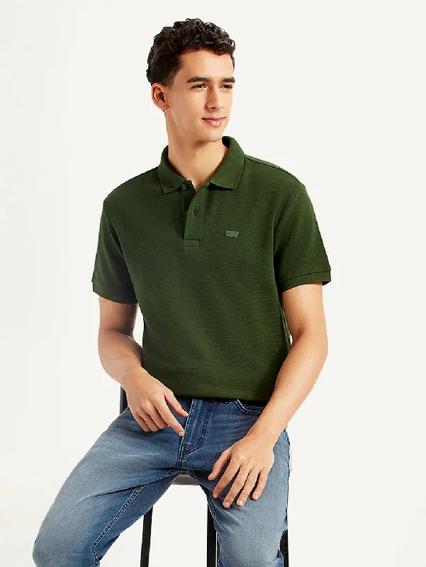 Weekend Deals That Dazzle Men's Solid Slim Fit Polo T-shirt