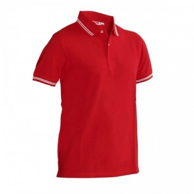 Deal Zone Slam Mens Regatta Polo - Red