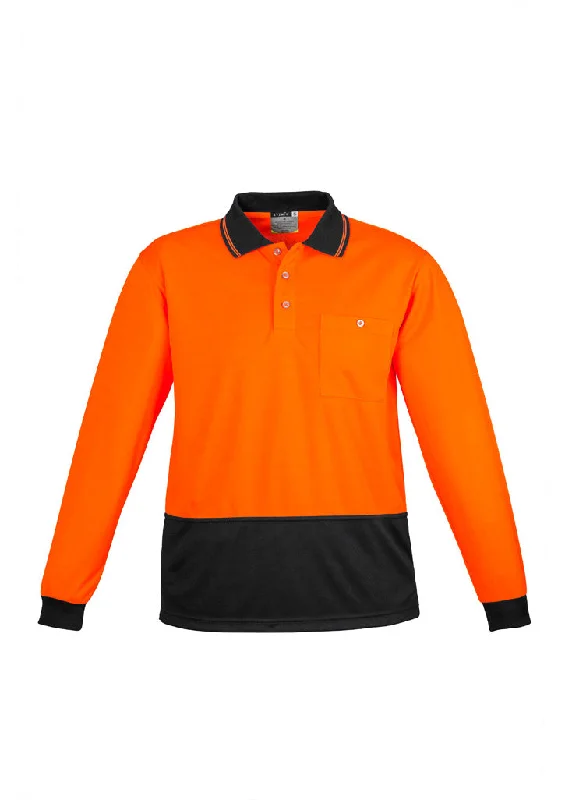 SYZMIK ZH232 Hi Vis Basic L/S Polo