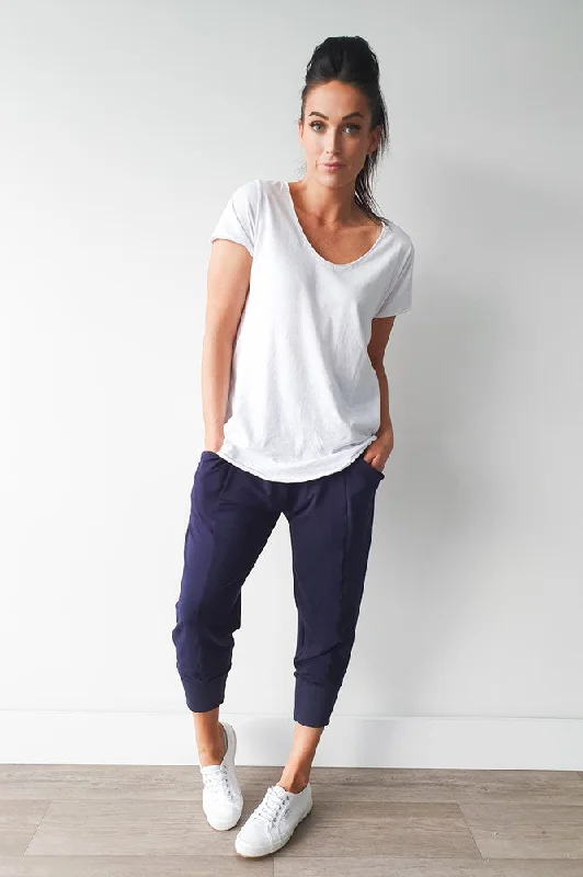 Weekend Offers That Thrill Shine On Label Feeling Lucky Pants Midnight Blue