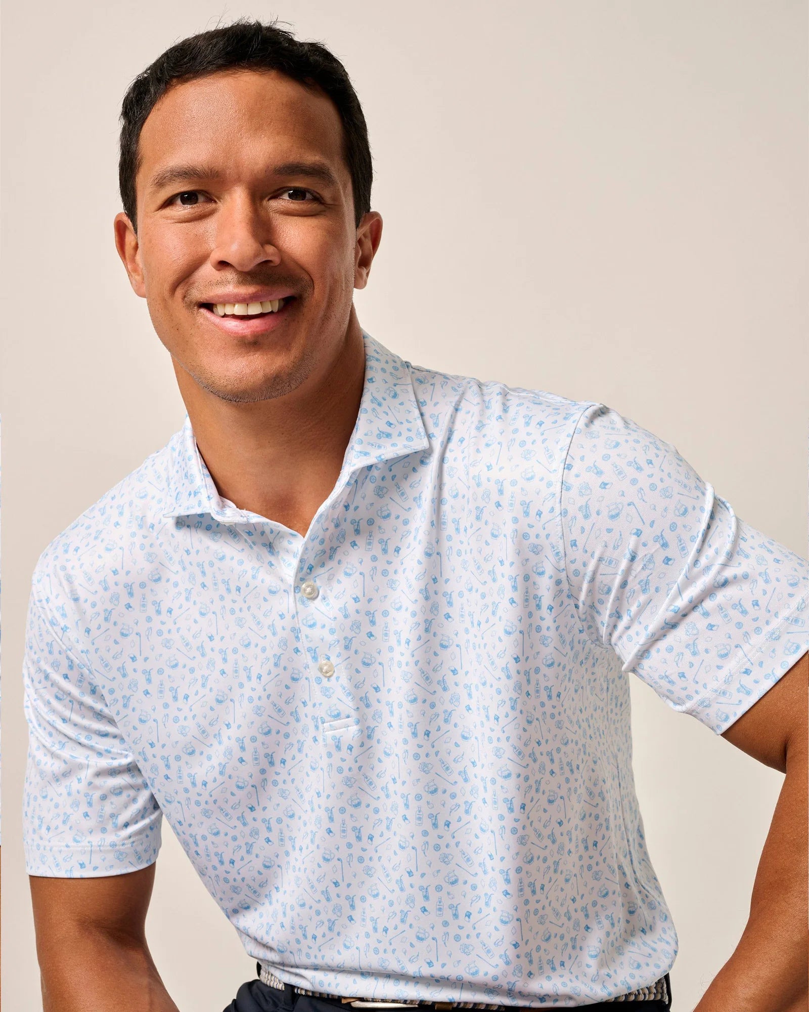 Weekend Deals That Excite Johnnie-O Swing Juice Prep-Formance Polo Shirt - Maliblu