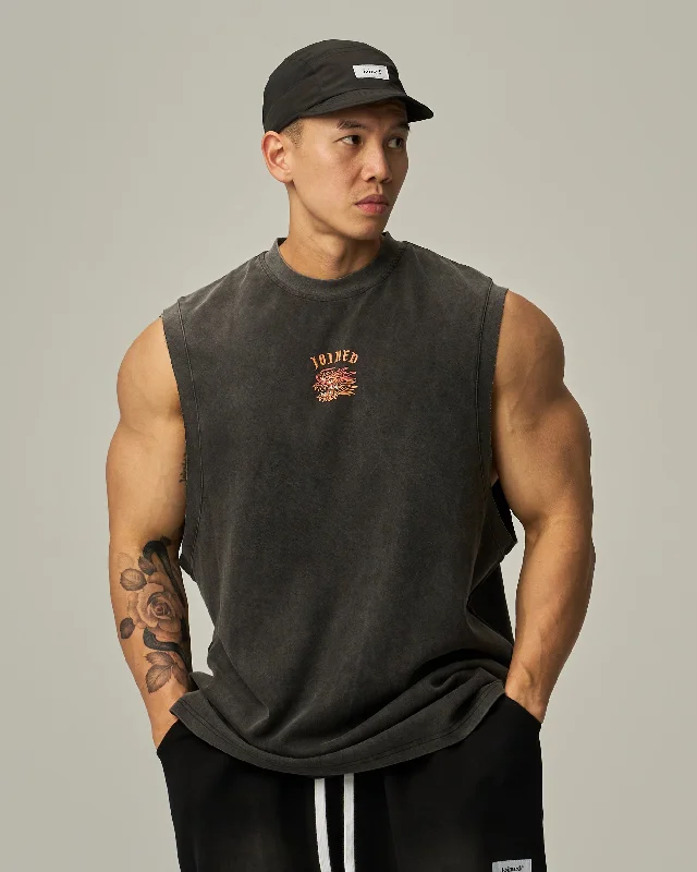 Today’s Special Dragon Sleeves Cut Oversized Top
