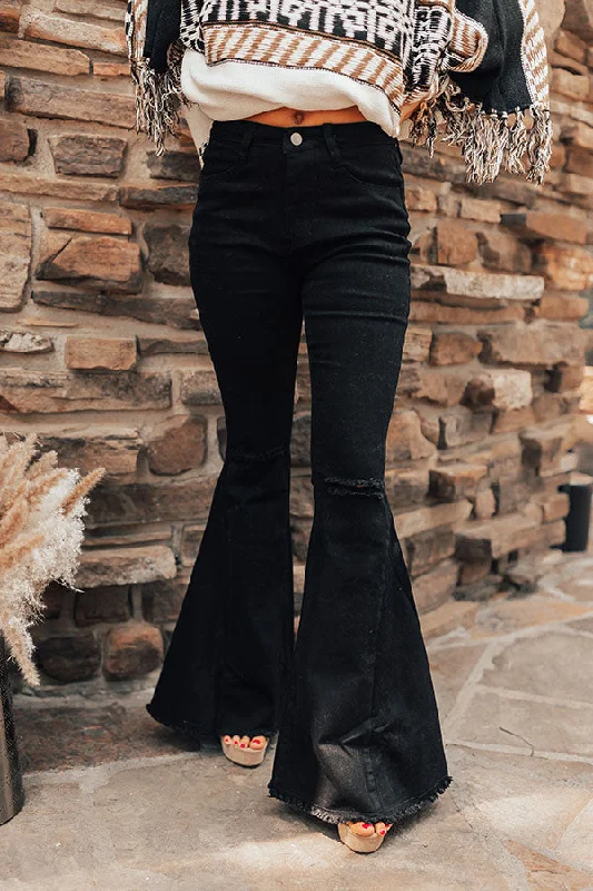 Weekend Offers That Excite The Steele High Waist Flare In Black