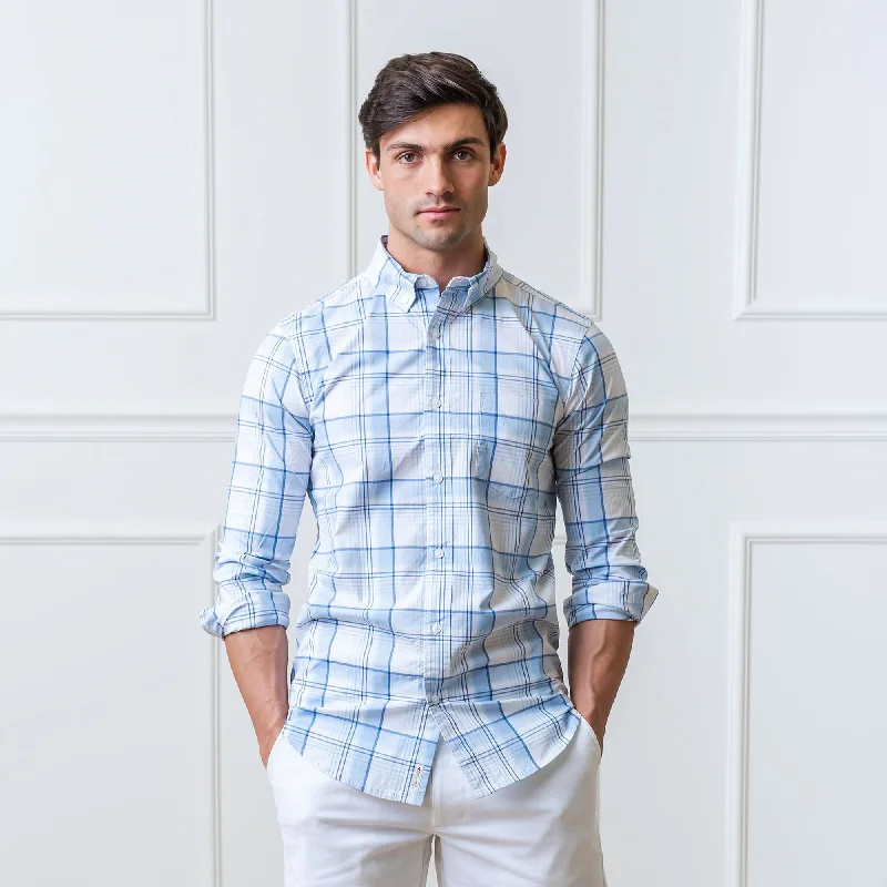 Stretch Poplin Button Down Shirt