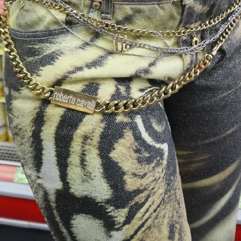 Year-End Deals Roberto Cavalli "tiger" jeans - XL