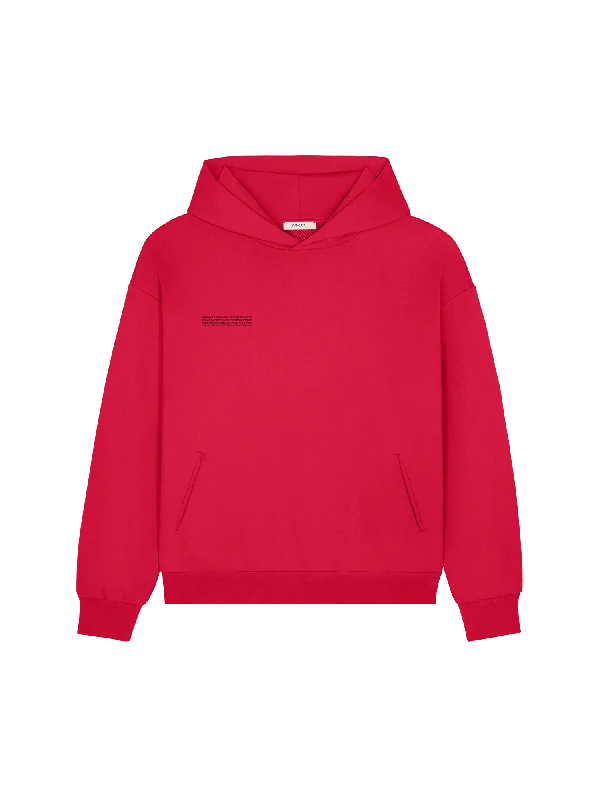 Weekend Bargains Just for You Mens 365 Midweight Hoodie—Goji berry red