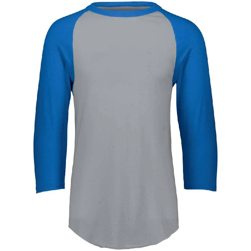 Sale Event 3-4 Sleeve Retro 2.0 Baseball Jersey Grey-Royal