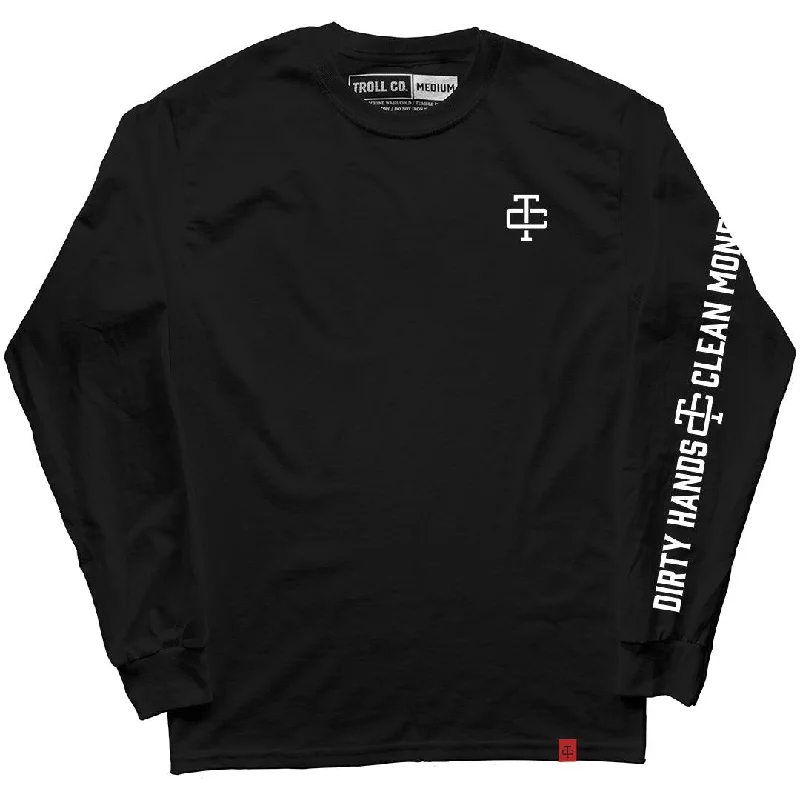 Grit Long Sleeve: Black