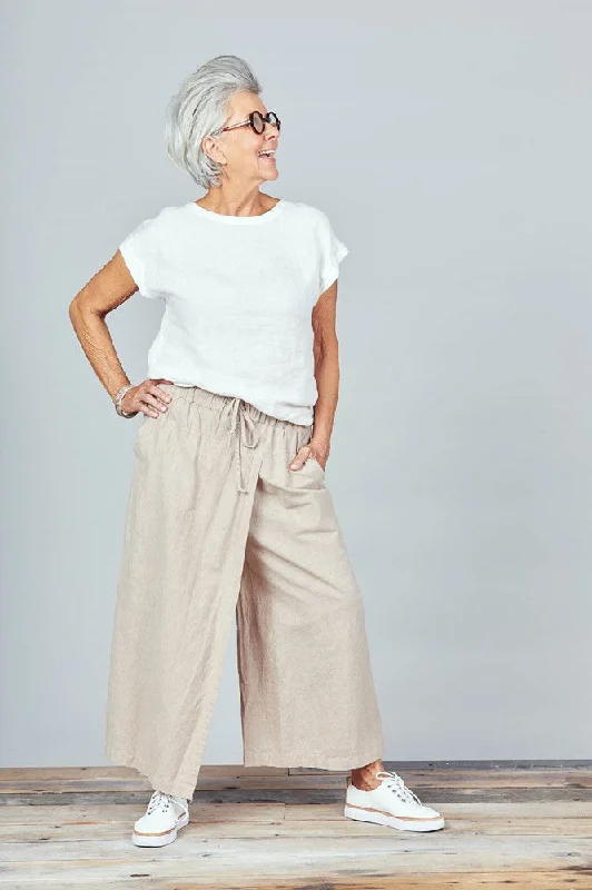 Weekend Offers That Shine Brave+True Sunrise Crossover Pants Dune Stripe