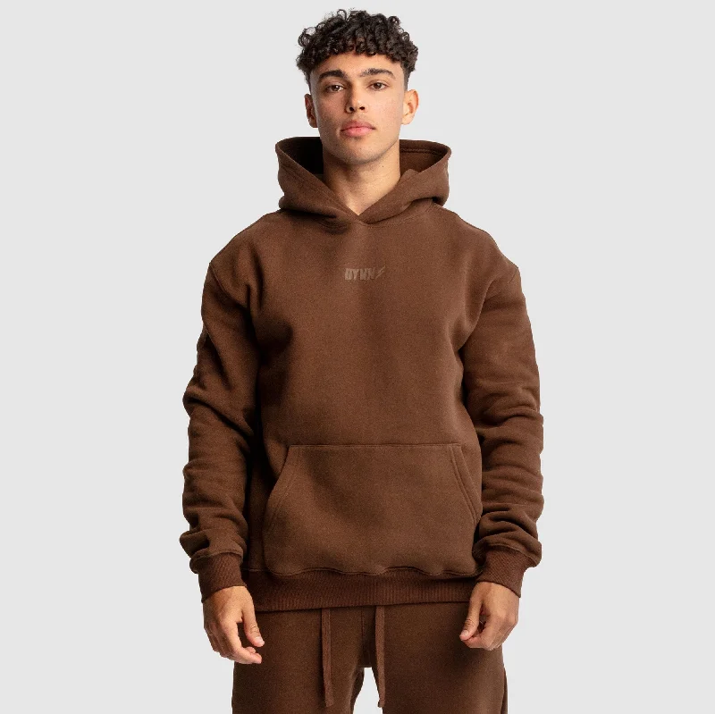 Weekend Offers That Sizzle Men's DYVN Relaxed Fit Hoodie - Chocolate