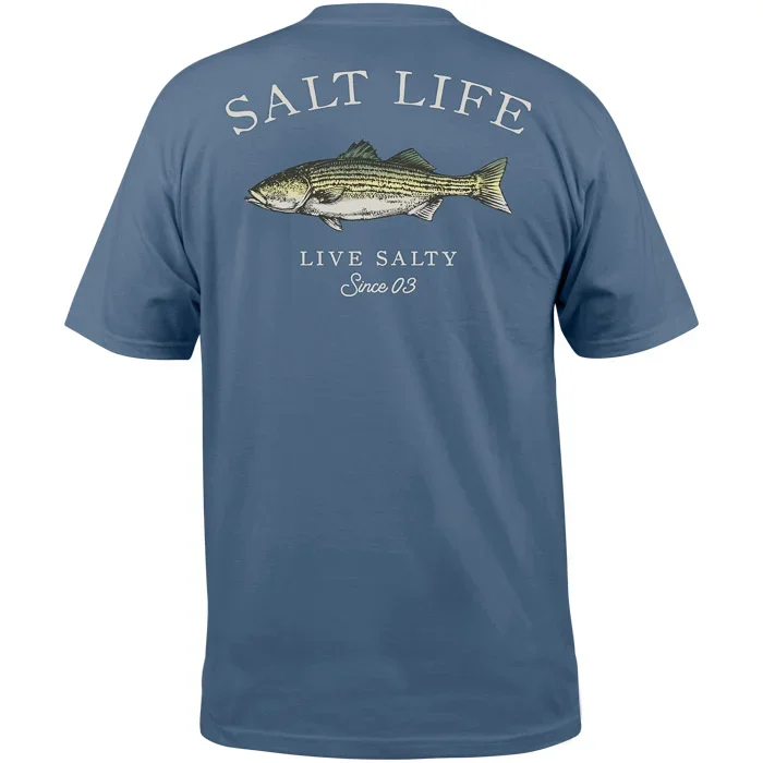 Women's Striped Bass Short Sleeve T-Shirt