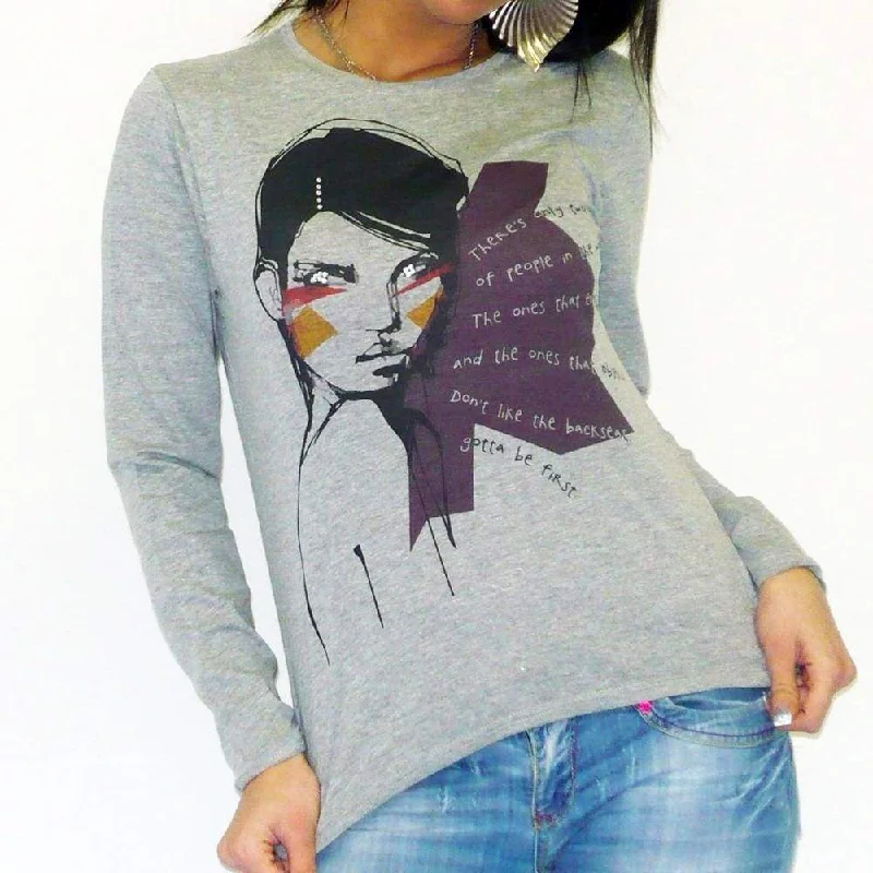 Time-Limited Offer Women's Long Sleeve ONE IN THE CITY Najra 00275