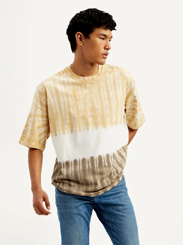 Weekend Specials to Cherish Men's Tie-Dye Loose Fit T-Shirt