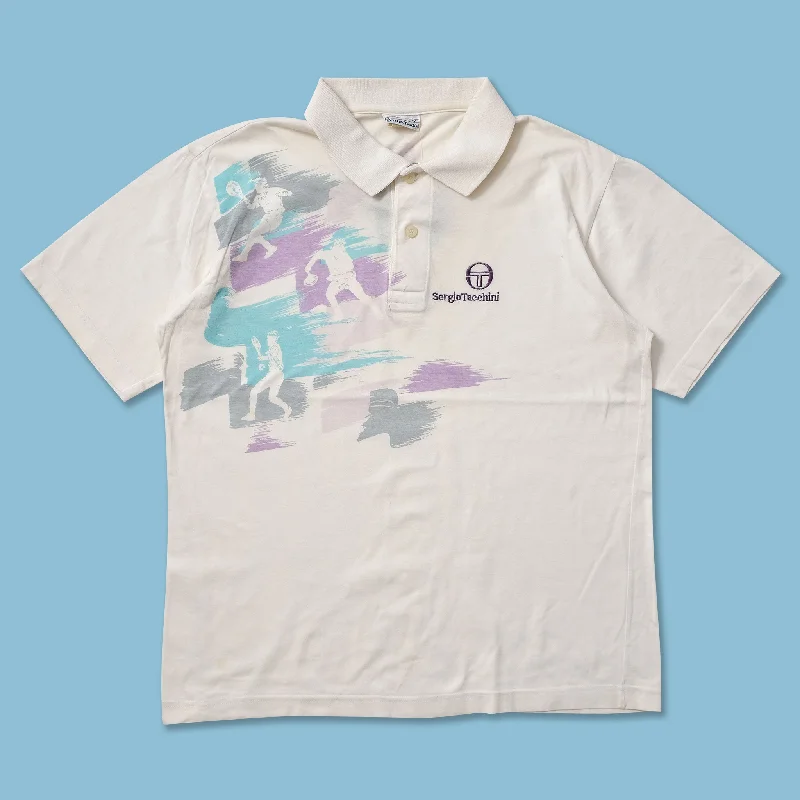 Massive Savings Vintage Sergio Tacchini Tennis Polo Medium