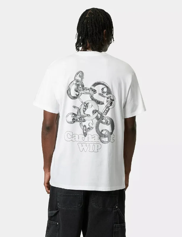 Weekend Deals That Wow Carhartt WIP Linked Charms T-Shirt - White