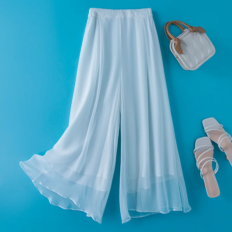 Flash Deal Silk Wide Leg Pant