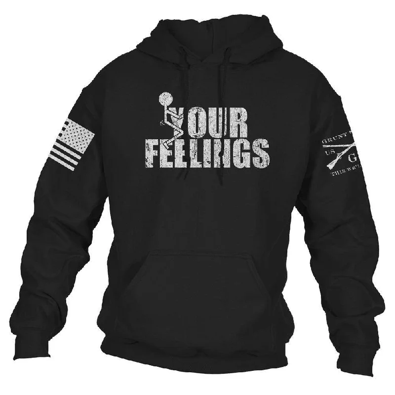 Weekend Bargains to Relish F*ck Your Feelings Hoodie - Black