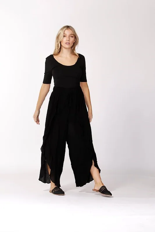 Weekend Offers That Dazzle Sass Boho Pants Black