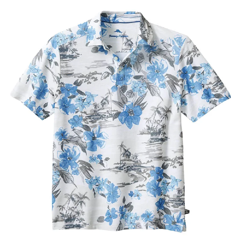 Unmissable Offer Tommy Bahama Waikiki Waves Polo Shirt - Infinity Pool