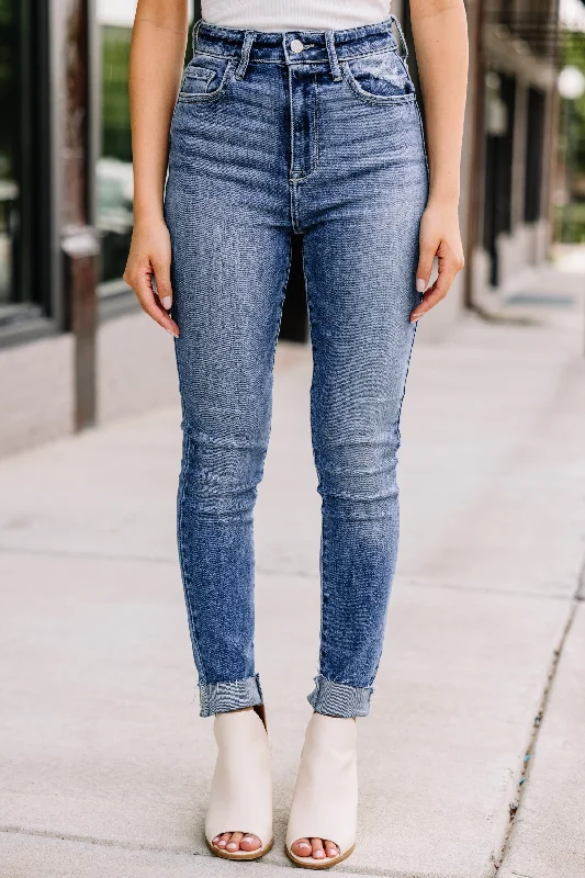 Closeout Deal It's Your Way Medium Wash Skinny Jeans
