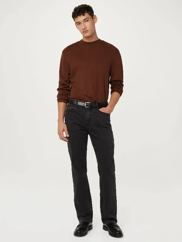 YEAR-End Clearance The Merino Wool Mock Neck  in Cappuccino