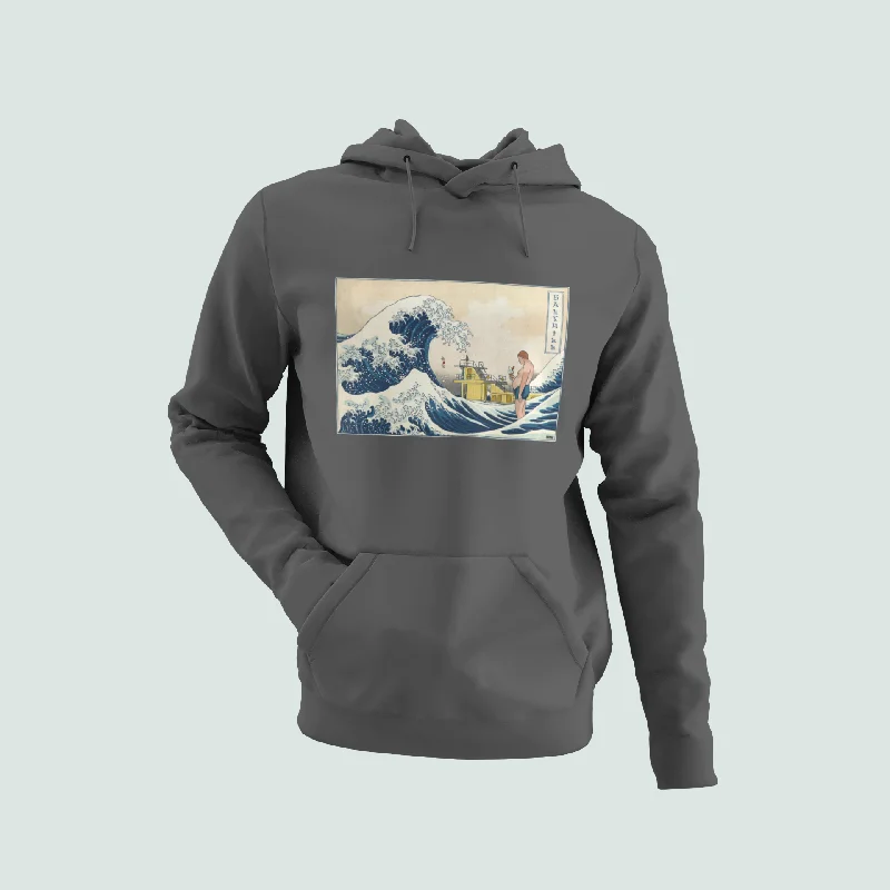 Weekend Price Cuts Galore Salthill Wave - - Premium Unisex Hoodie