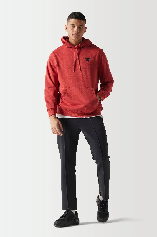 Weekend Shopping Made Better Core Pullover Hoodie - Red Ochre
